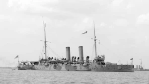 Cruiser Military Wrecks at 100-200 m Depth Image