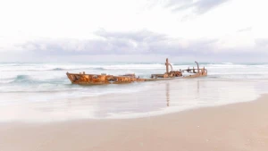 Shallowest Wrecks That Can Be Seen From the Surface or Google Maps Image