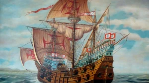 Sailing Vessel Wrecks at 40-60 m Depth Image